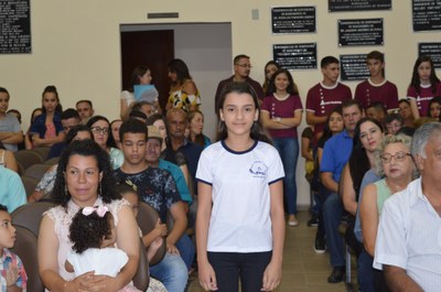 Entrega da Medalha Aluno Nota 10 em 2019