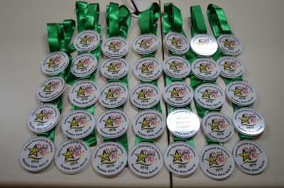 Entrega da Medalha Aluno Nota 10 em 2019