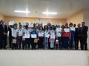 Entrega da medalha de Aluno Nota 10