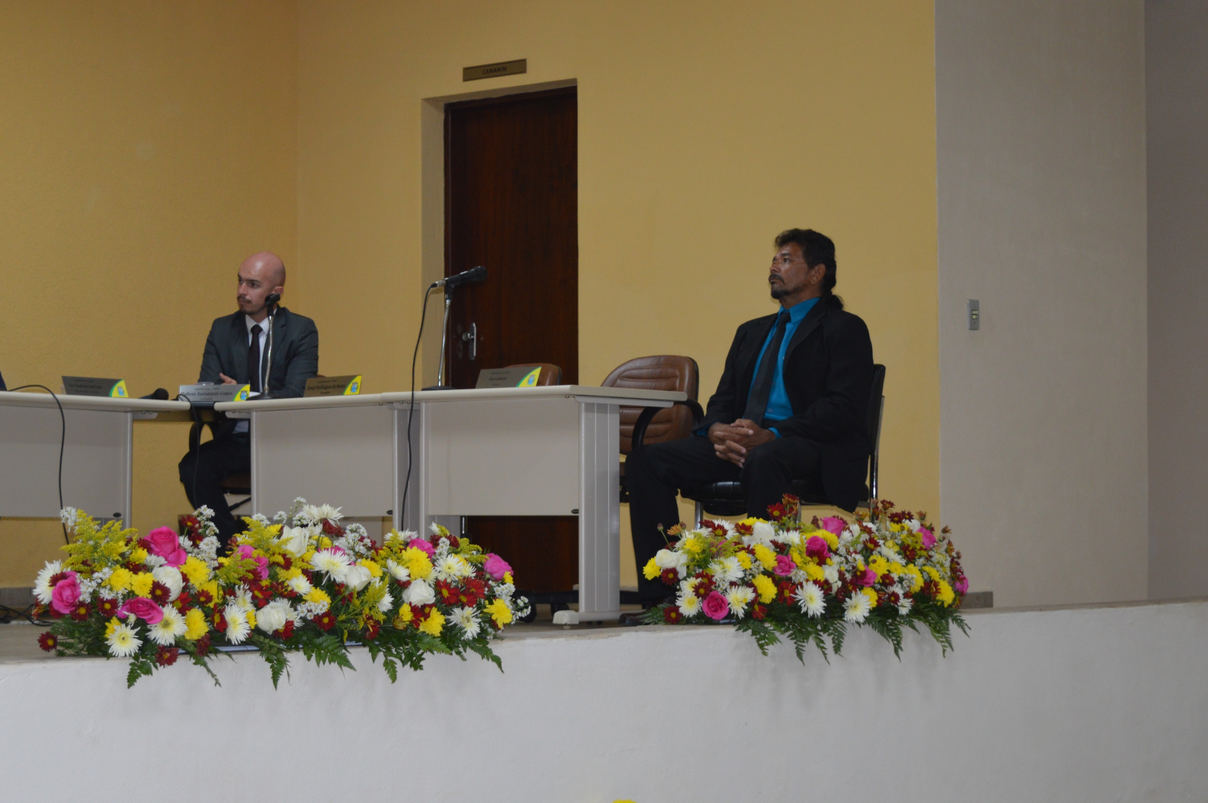 Entrega de títulos no aniversário da cidade em 2018