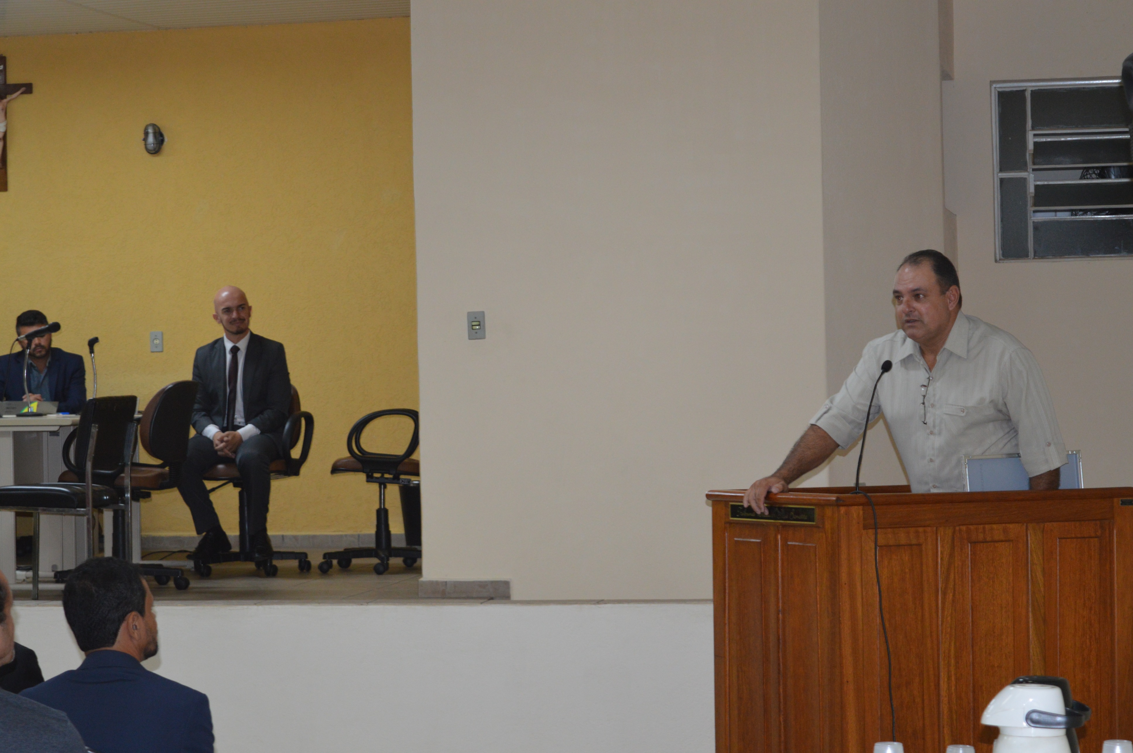 Entrega de títulos no aniversário da cidade em 2018