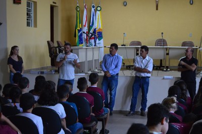 Palestra de inicio da Câmara Jovem de 2020