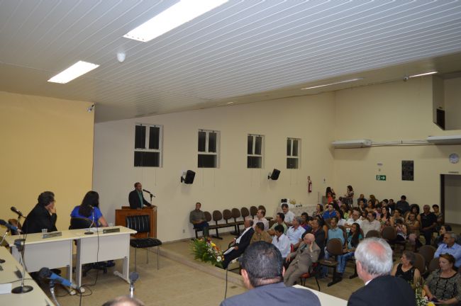 Sessão solene na Câmara