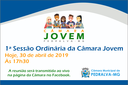 Câmara convida para 1ª Reunião da Câmara Jovem