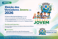 🎓✨ Vem aí o Vereador Jovem 2026!  