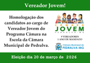 ✨ Divulgação dos Candidatos – Vereador Jovem 2026 ✨
