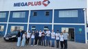 Alunos/Vereadores Jovens visitam o Prefeito Municipal de Pedralva e a fábrica Megaplus