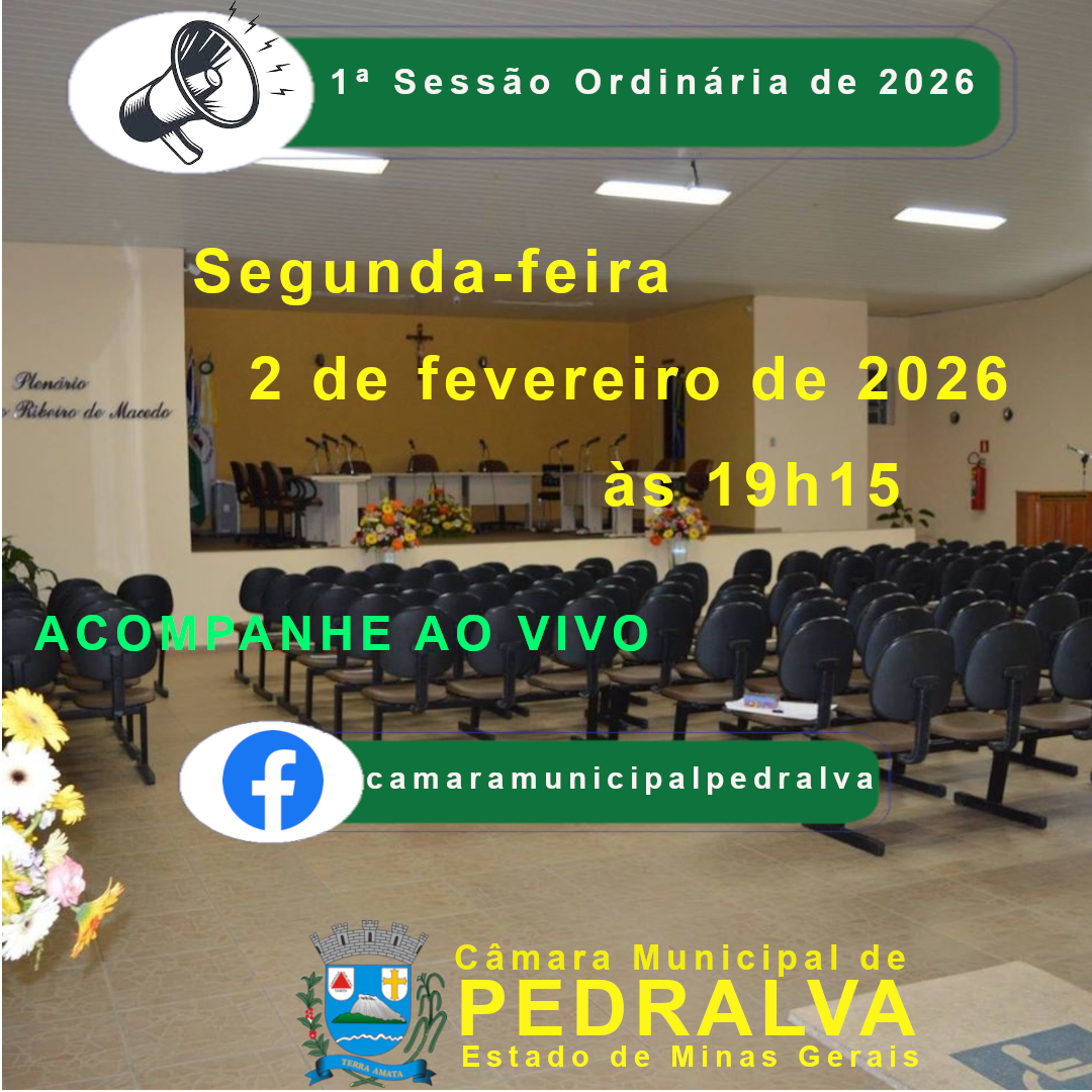 Ano Legislativo 2026 começa com retorno das sessões ordinárias