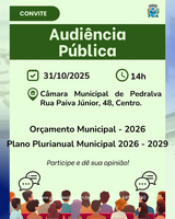 Audiência Pública - LOA/2026 e do PPA 2026/2029