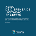 Aviso de Dispensa de Licitação