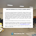 Aviso de Dispensa de Licitação nº 1/2024 - Compra Direta Aviso de Dispensa de Licitação nº 1/2024 - Compra Direta
