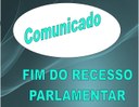 Câmara abre trabalhos legislativos de 2019 na segunda-feira Câmara abre trabalhos legislativos de 2019 na segunda-feira
