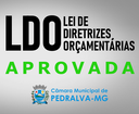 Câmara aprova LDO para 2020 Câmara aprova LDO para 2020