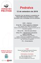 Câmara Municipal de Pedralva recebe projeto “Encontros com a Política” da Assembléia Legislativa de Minas Gerais. Câmara Municipal de Pedralva recebe projeto “Encontros com a Política” da Assembléia Legislativa de Minas Gerais.