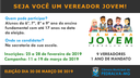 Câmara realiza palestra sobre o projeto Câmara Jovem com alunos das escolas municipais