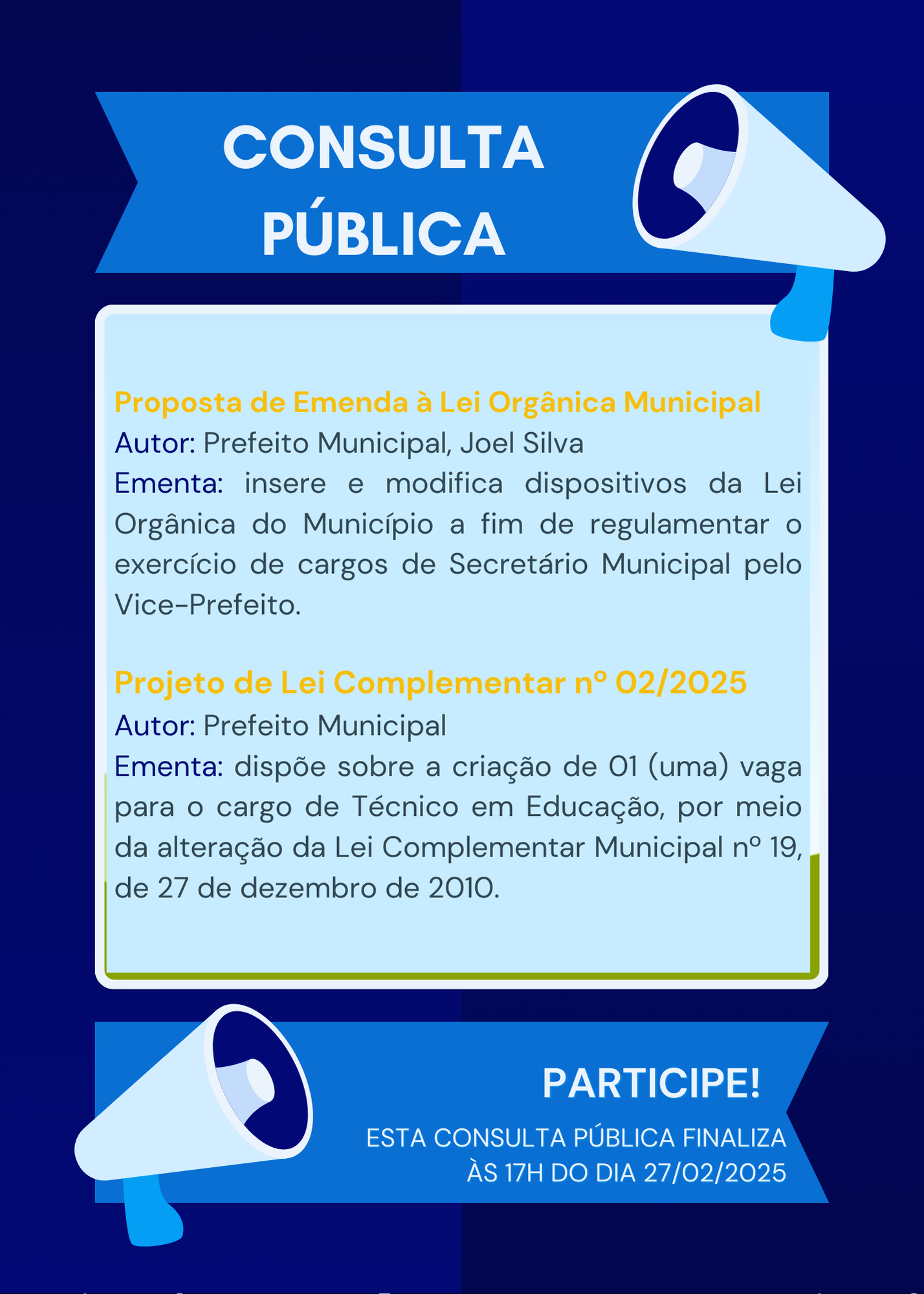 Consulta Pública