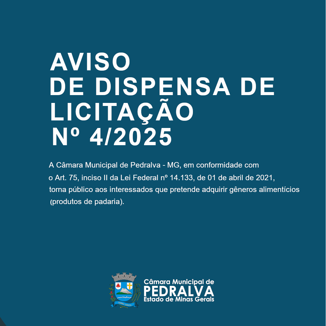Dispensa de Licitação