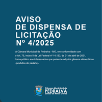 Dispensa de Licitação