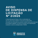 Dispensa de Licitação – Restauração de Brasão do Legislativo