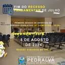 Fim do recesso parlamentar de julho Fim do recesso parlamentar de julho