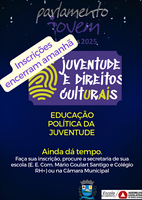 Inscrições para o PJ Minas na Câmara de Pedralva