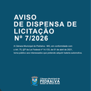 Aviso de Dispensa de Licitação