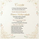 Sessão Solene de entrega do Prêmio Mulher-Cidadã “Agostinha de Barros Rangel – Dona Agostinha”.