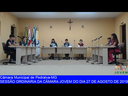 Sessão Ordinária da Câmara Jovem do dia 27 de agosto de 2019 Sessão Ordinária da Câmara Jovem do dia 27 de agosto de 2019