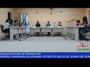 Sessão Ordinária da Câmara Jovem do dia 25 de junho de 2019 Sessão Ordinária da Câmara Jovem do dia 25 de junho de 2019